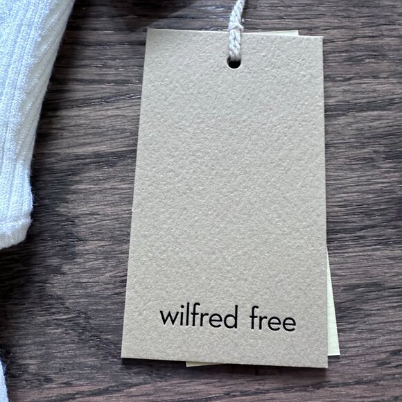 NWT Aritzia Wilfred Free Cutout Knit Mini - Picture 3 of 4